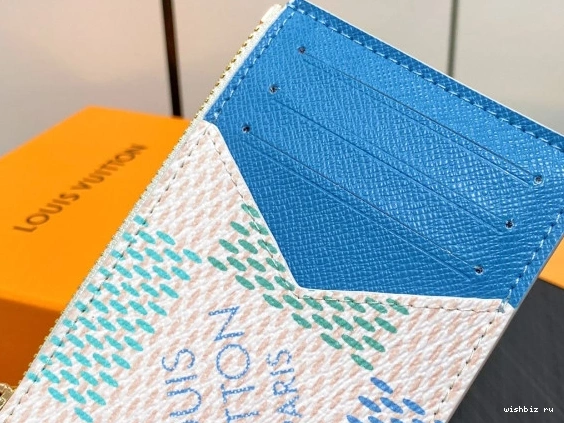 WIS Holder-12*8*0.8cm VUITTON Romy Card LOUIS 0207